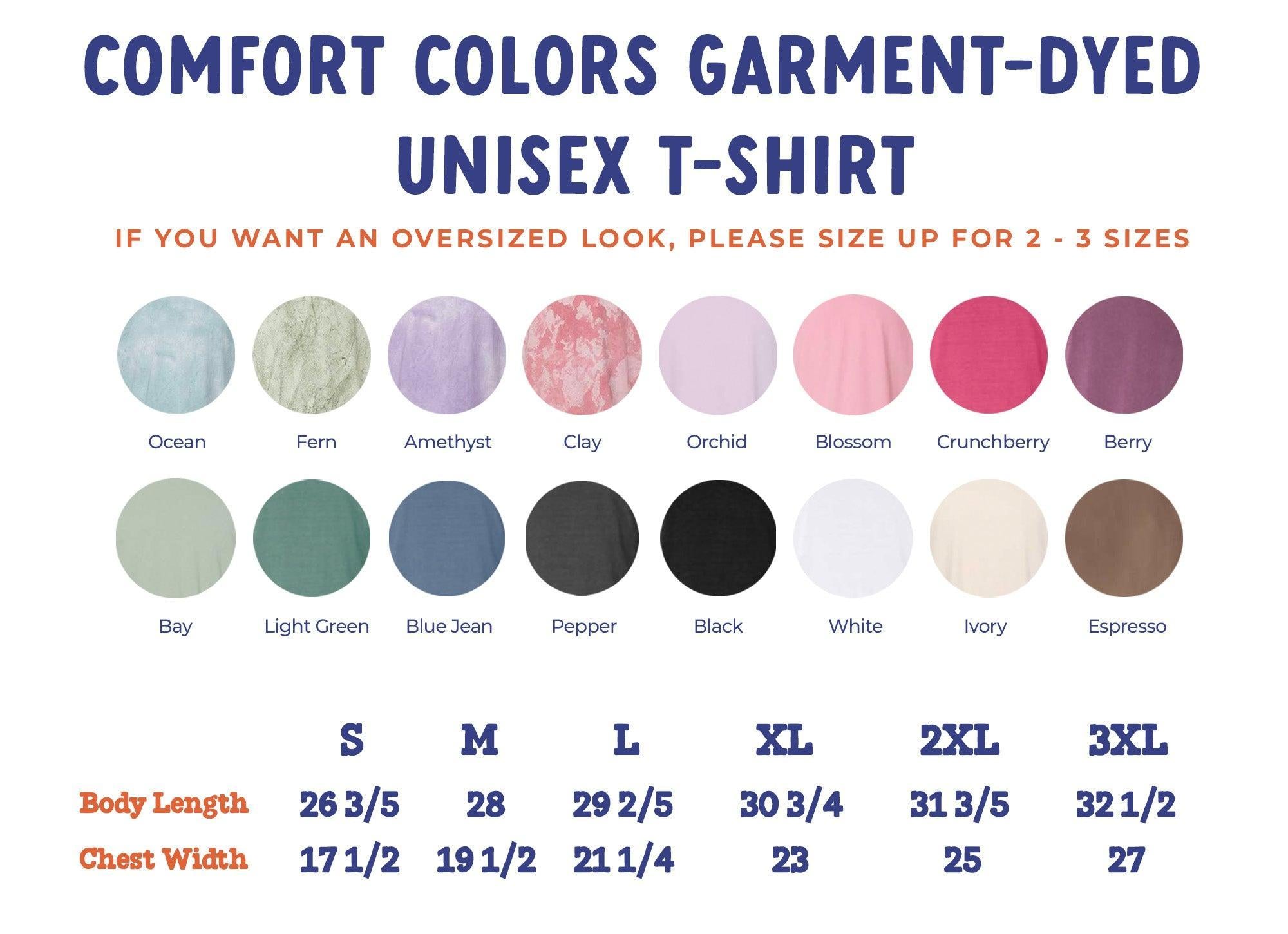 Baseball mom Game Day Comfort Colors Graphic Tees (9 baseball graphics)
