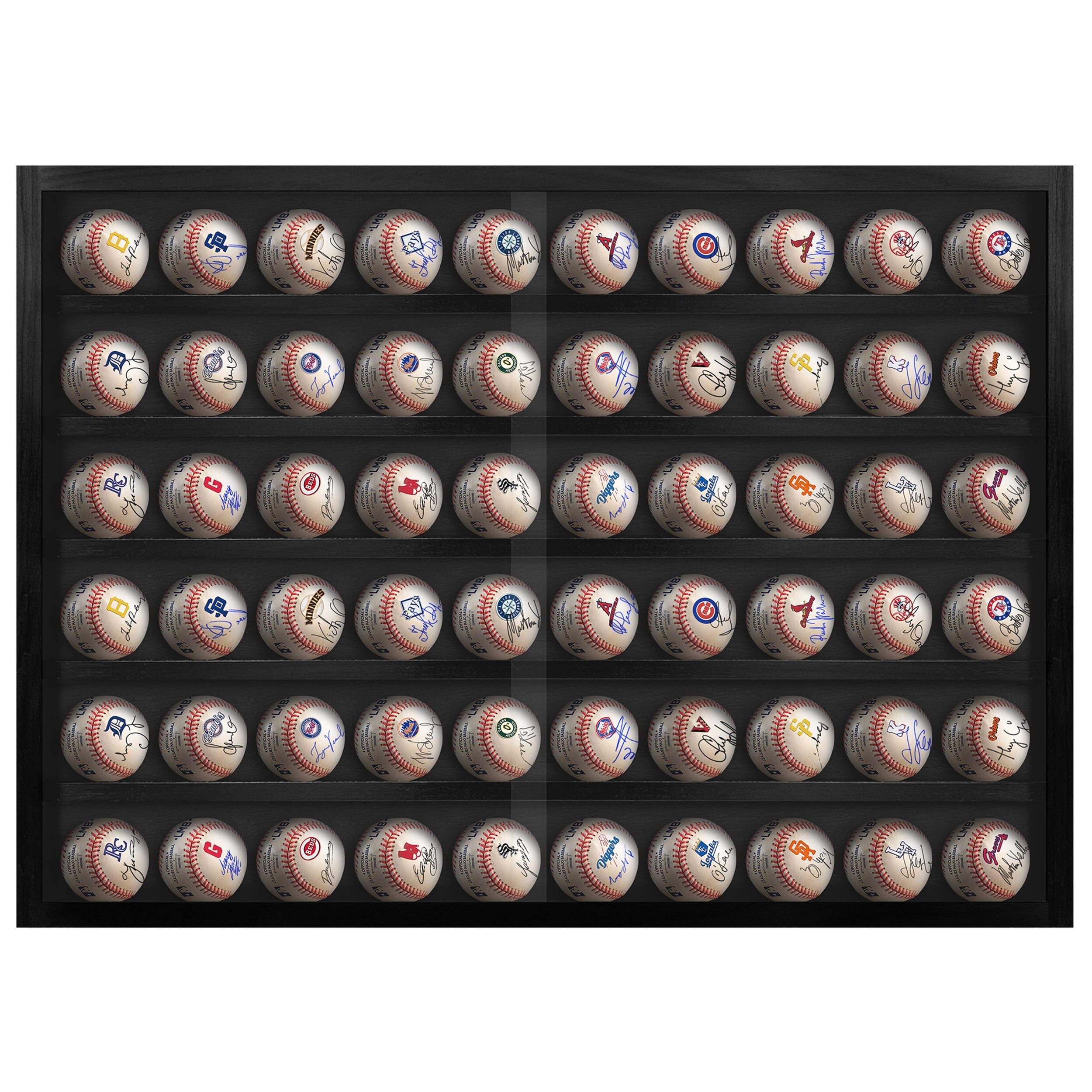 Baseball and Hockey Puck Display (Holds 60 Balls)